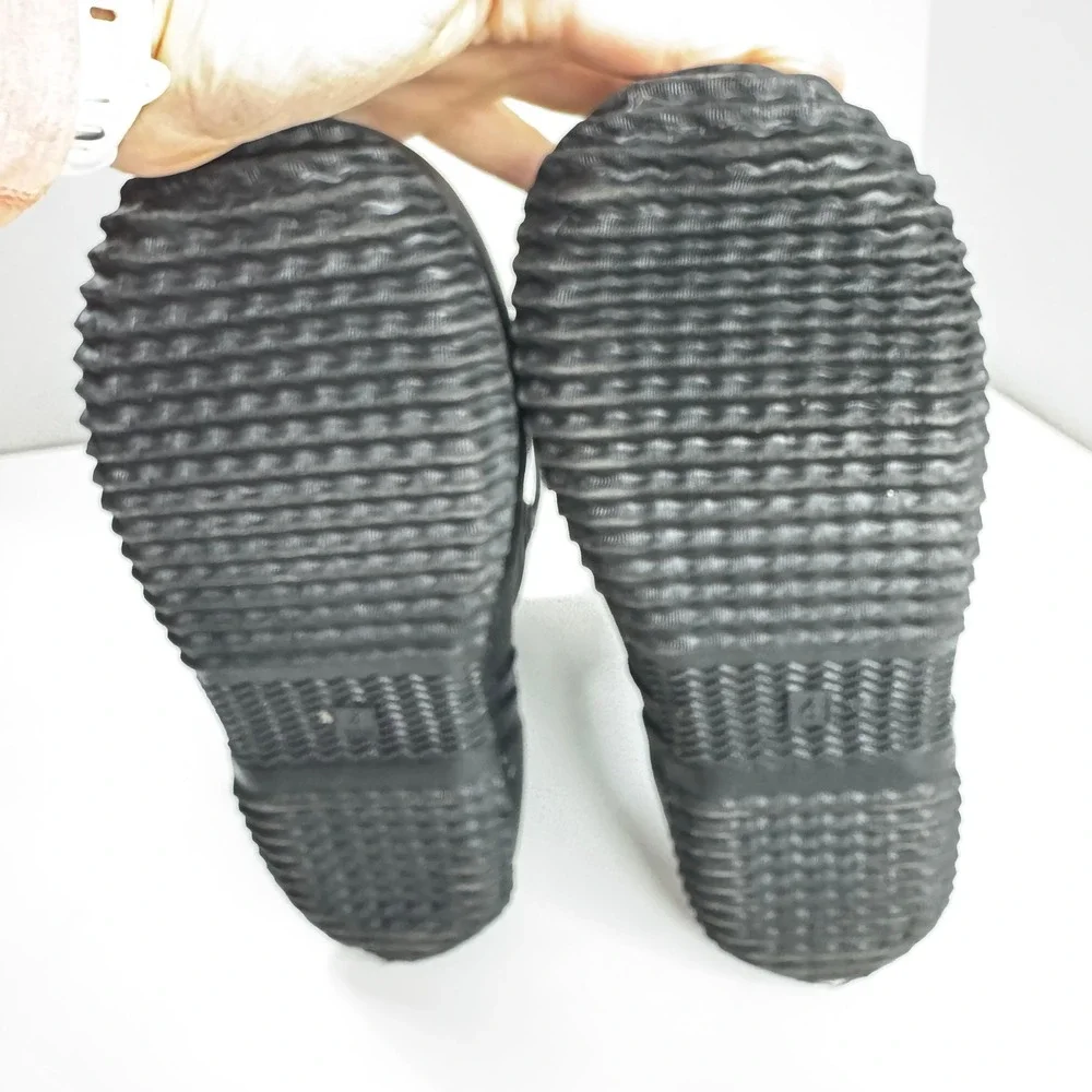 Western Chief Boys 4 Black Neoprene Waterproof Winter Boots Cold Rated -20°F